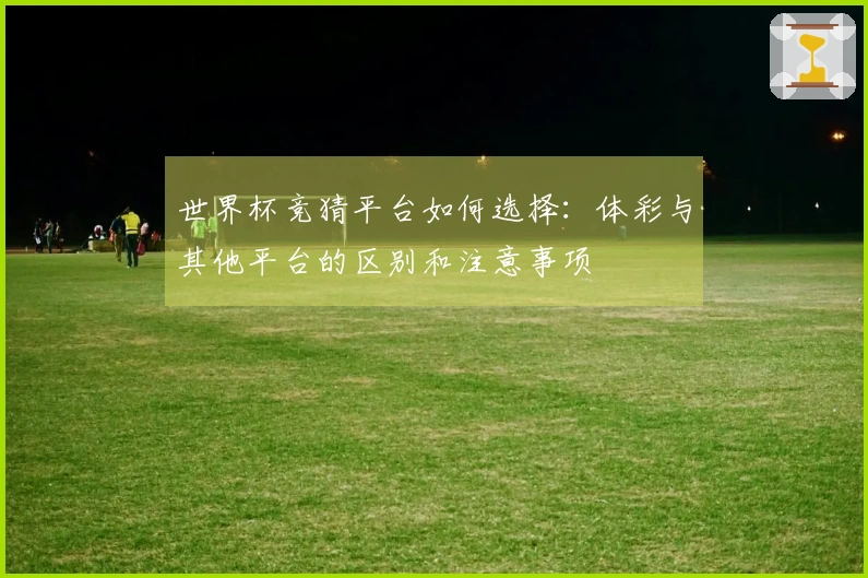 世界杯竞猜平台如何选择：体彩与其他平台的区别和注意事项