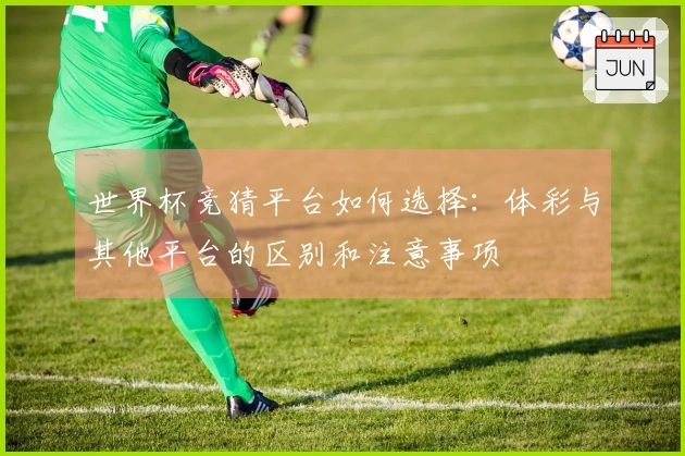 世界杯竞猜平台如何选择：体彩与其他平台的区别和注意事项